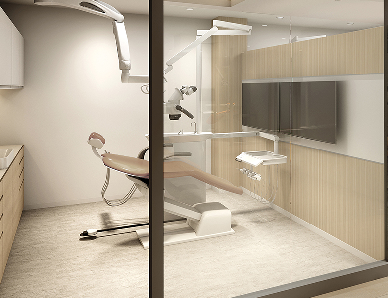 綾瀬亀有ロハス歯科＆矯正歯科の診療室